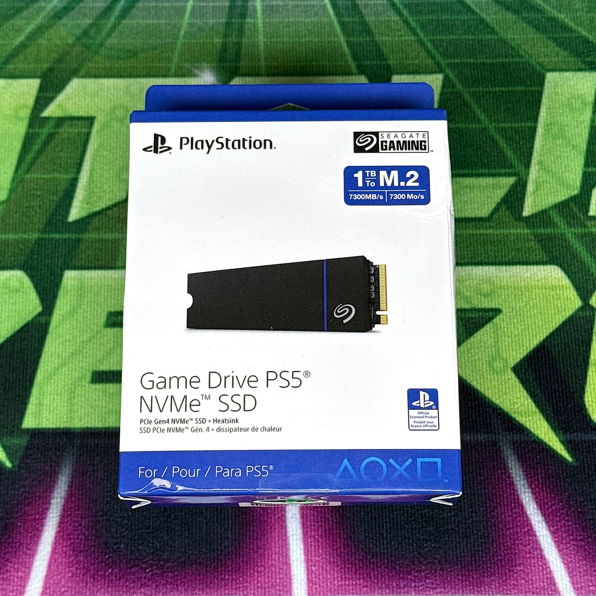 PS5 Seagate Game Drive 1TB NVMe SSD with Heatsink | PlayStation 5