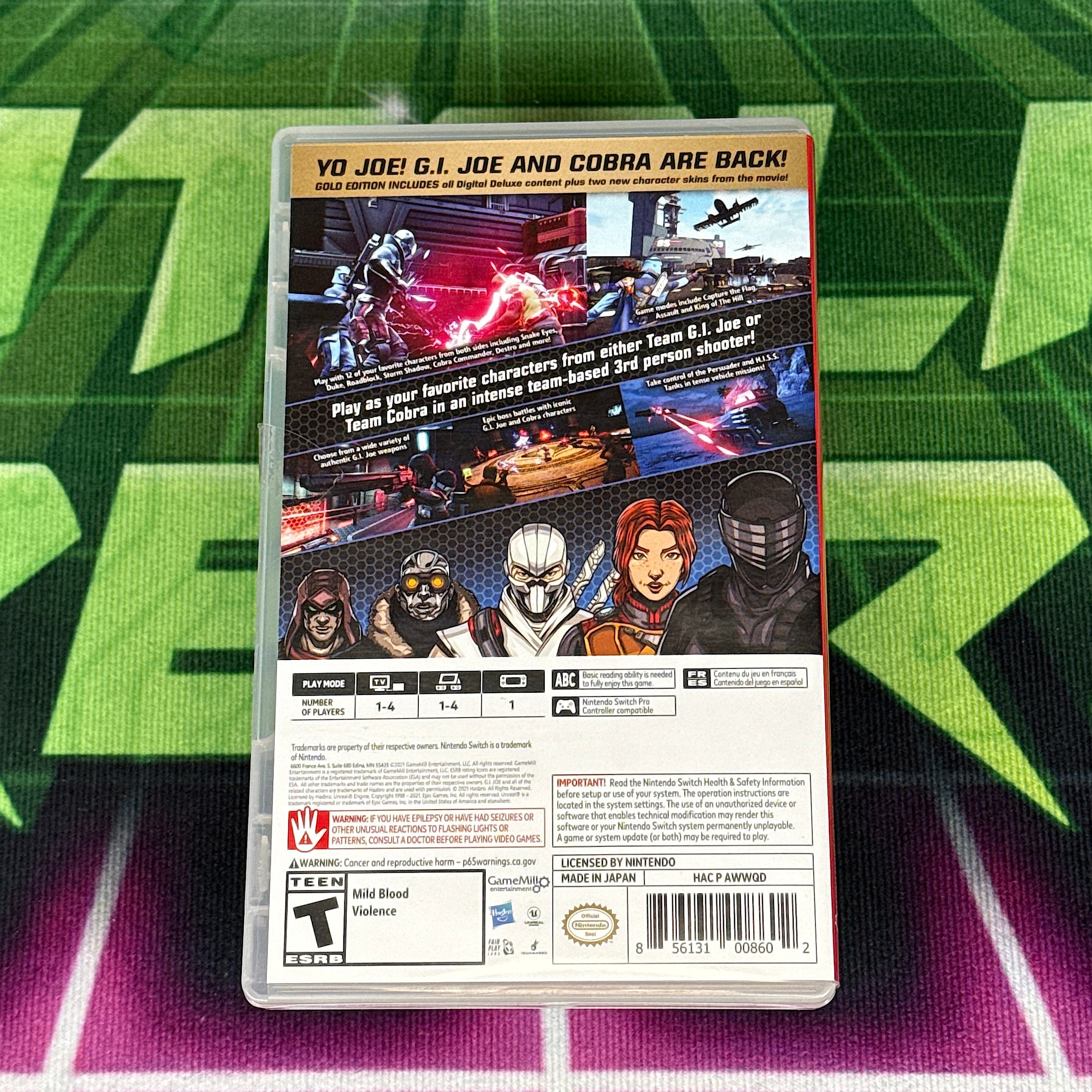 G.I. Joe: Operation Blackout (Gold Edition) | Nintendo Switch