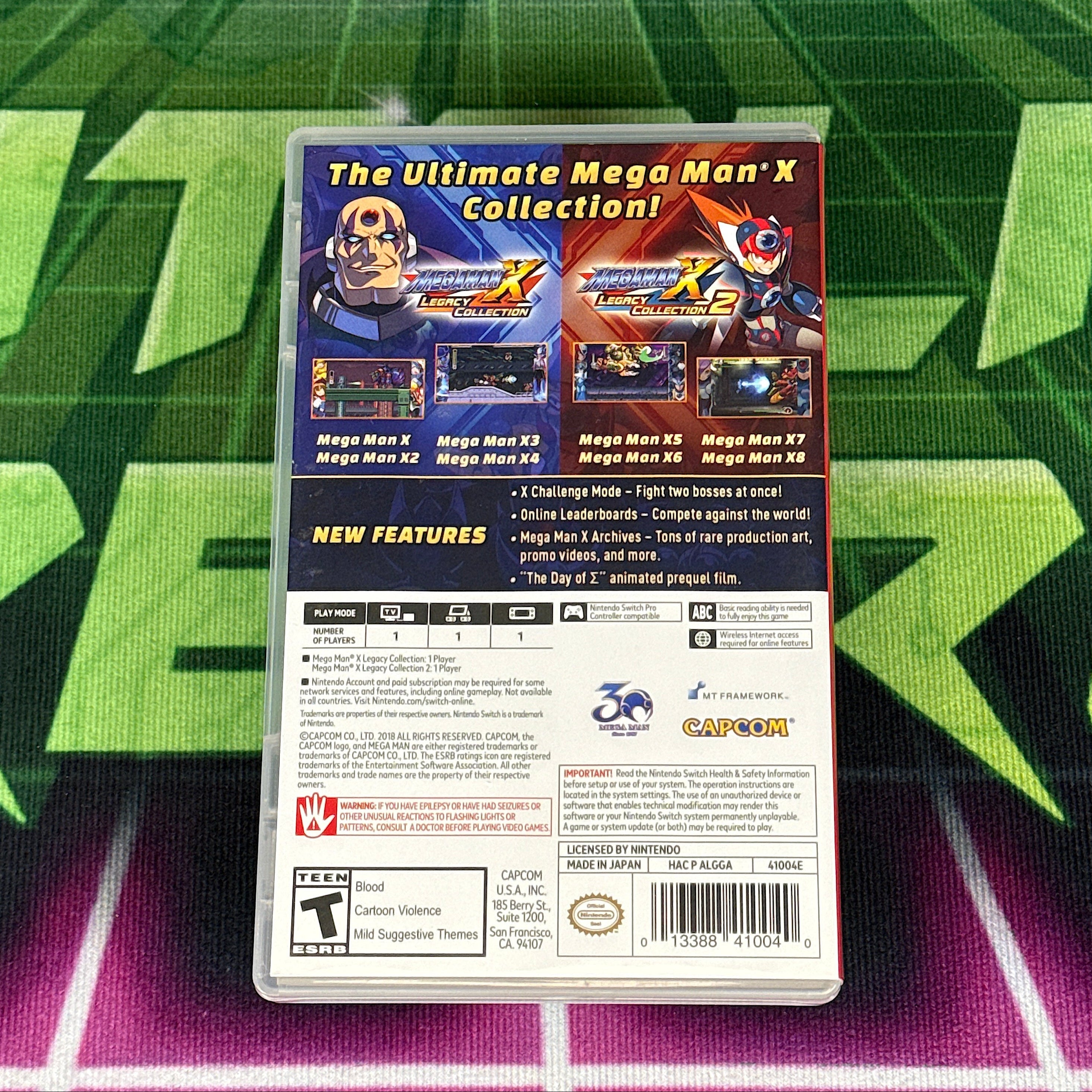 Mega Man X Legacy Collection 1 + 2  | Nintendo Switch