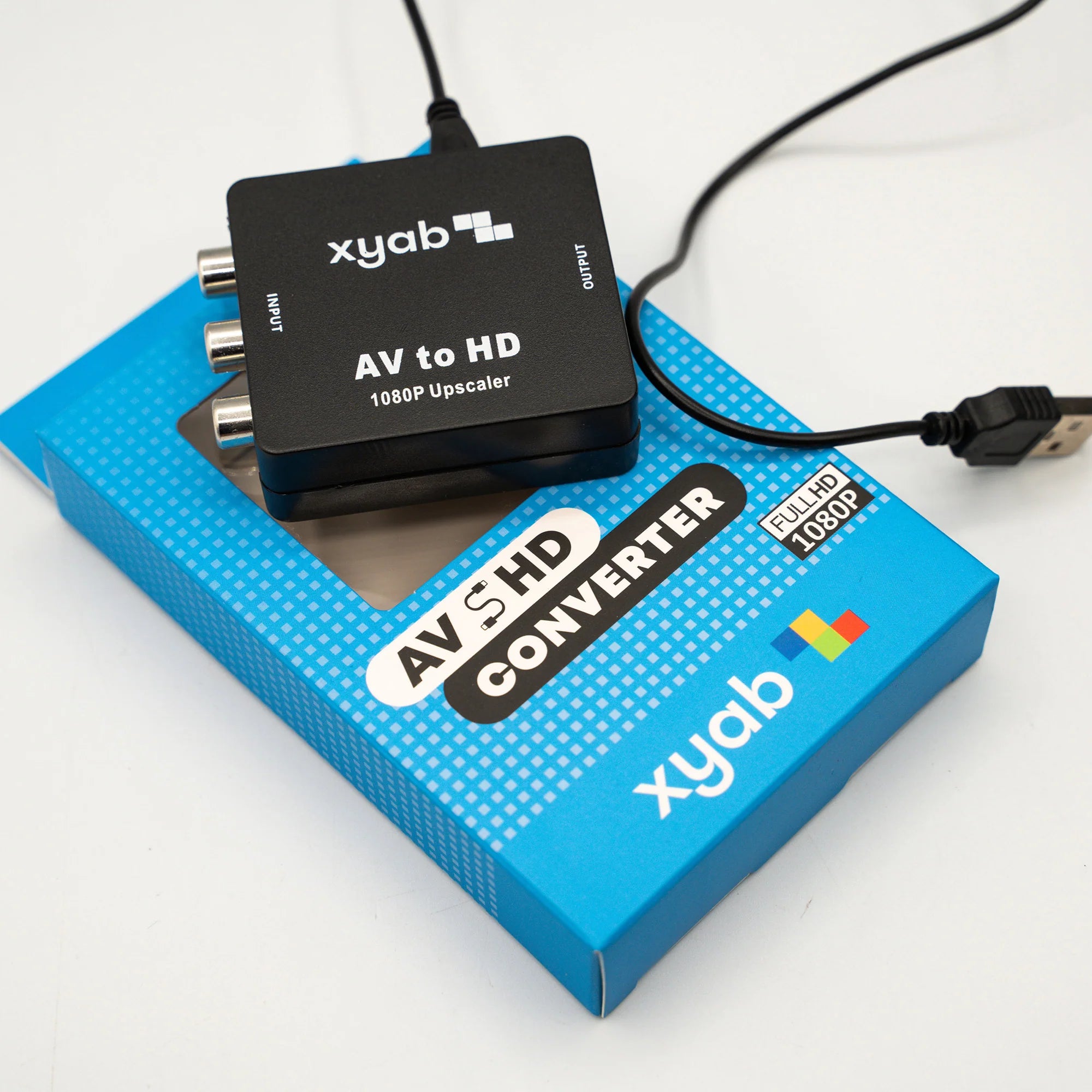 AV to HD Converter | RCA to HDMI 1080p Upscaler